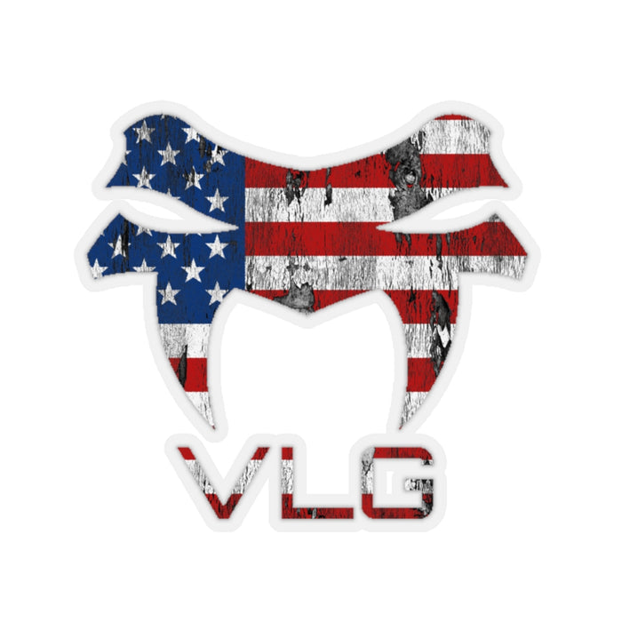 VLG Flag Kiss-Cut Stickers