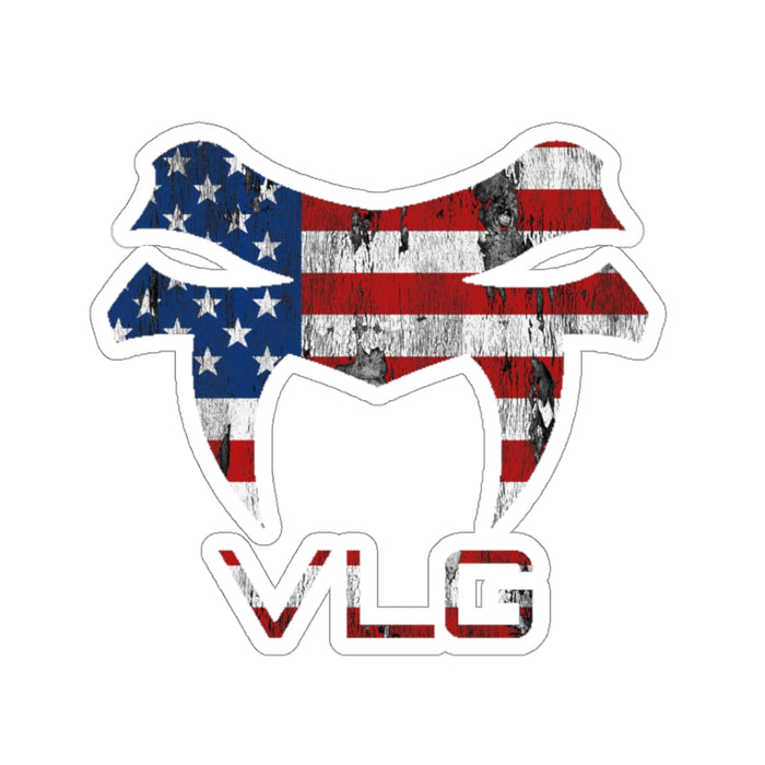 VLG Flag Kiss-Cut Stickers