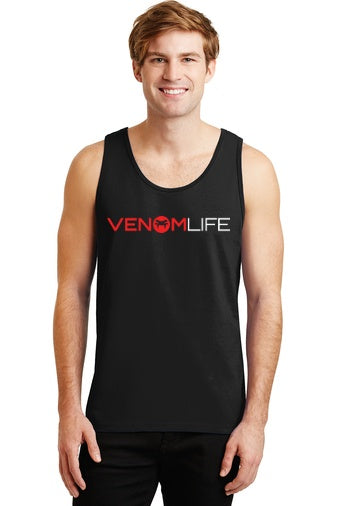 Men's black tank top, summer, soft cotton