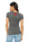 Ladies Gray Scoop Neck