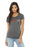 Ladies Gray Scoop Neck