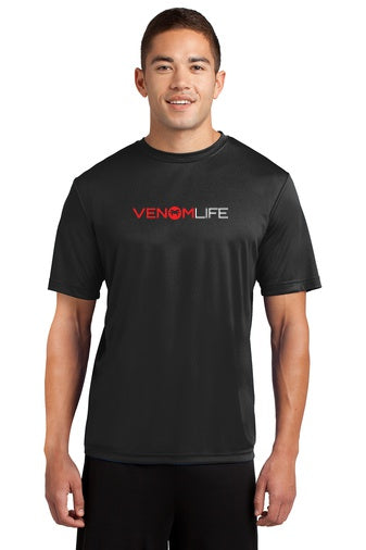 Men's Black workout, exercise, health and fitness, Dry Fit T-shirt