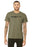 Bella and Canvas Olive Green Military Style T-shirt, 4.2-ounce, 100% Airlume combed and ring spun cotton, Unisex super soft material